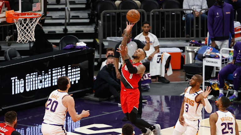 Blazers Fall To Suns In Final Seconds Despite Damian Lillard's Epic Fourth Quarter